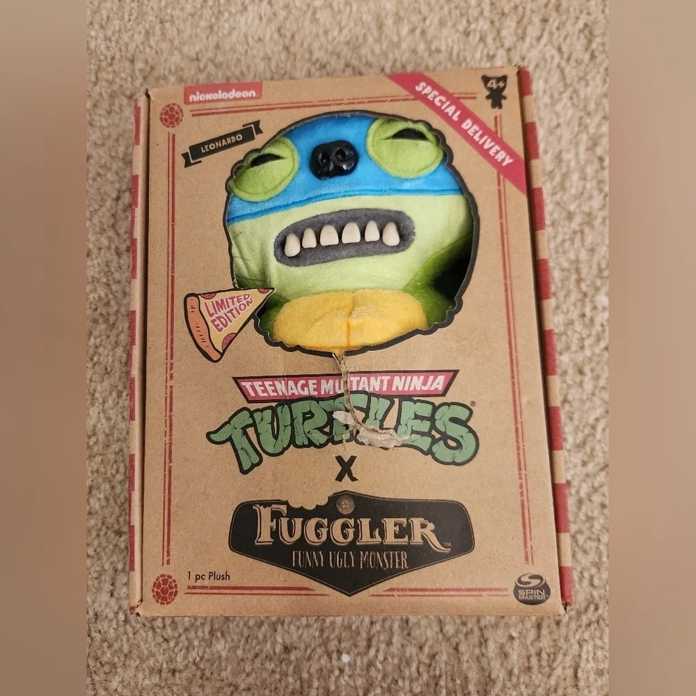 Fuggler‎ Teenage Mutant Ninja Turtles Plush Funny Ugly Monsters #AA